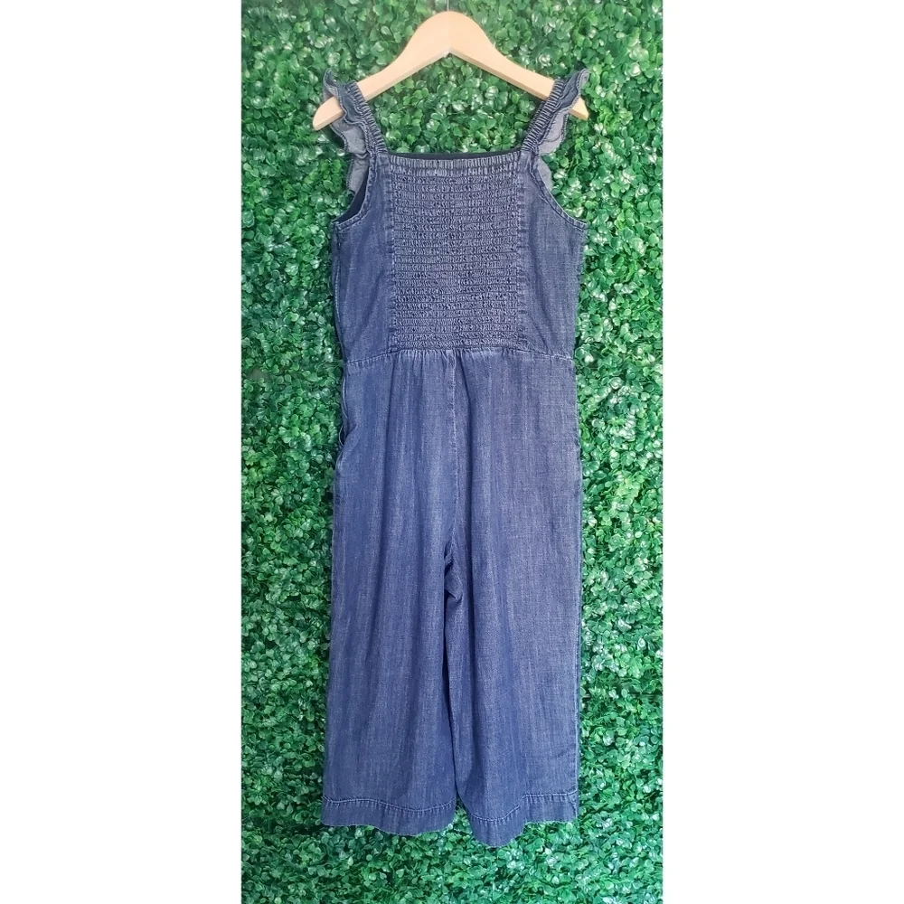 27. 2/$40 Gap Girls denim jumpsuit